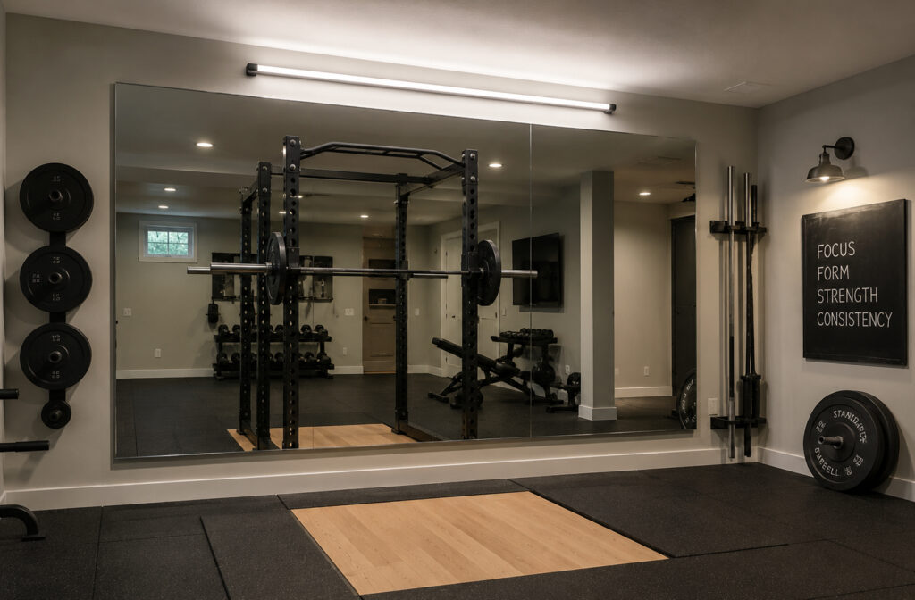 Home Gym Lighting Ideas That Prioritize Visibility Over Vibe
