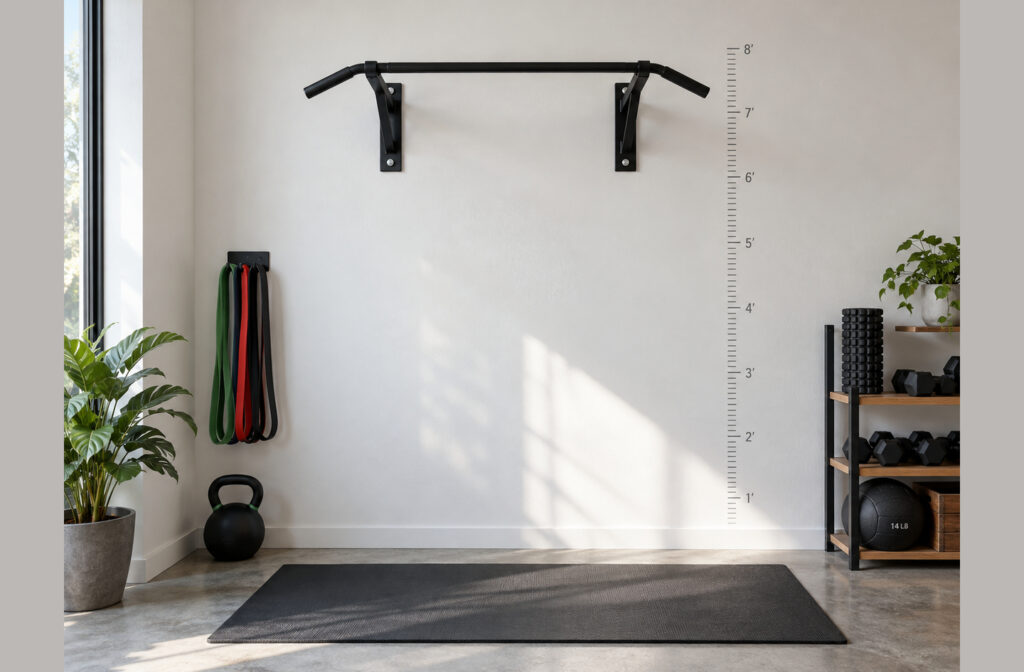 How High Should a Pull Up Bar Be in a Home Gym?